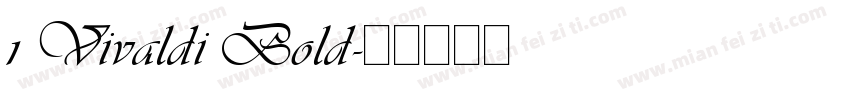 1 Vivaldi Bold字体转换
